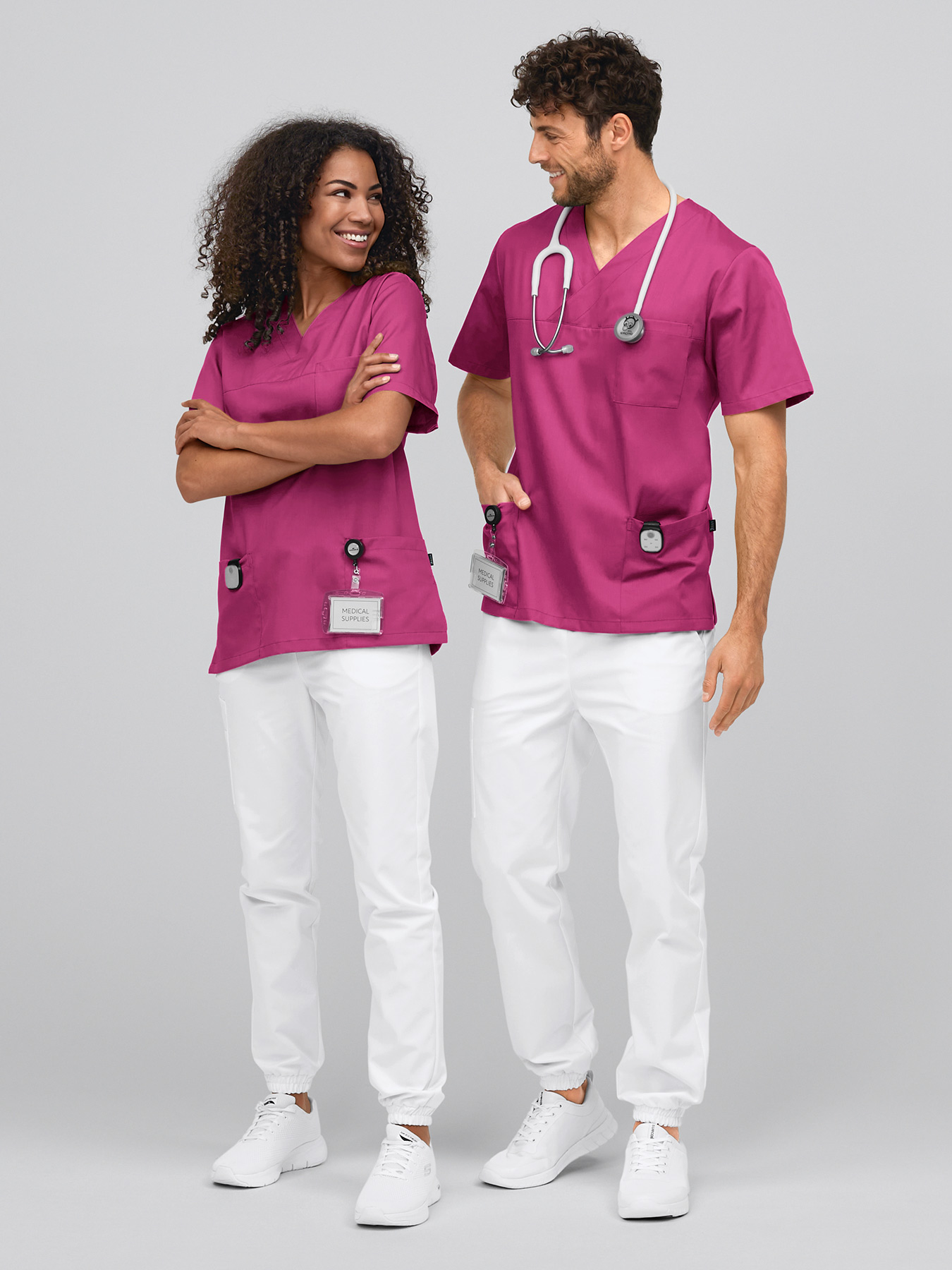 7days - Unisex OP-Kasack PISA | pink | 4XL 1420408