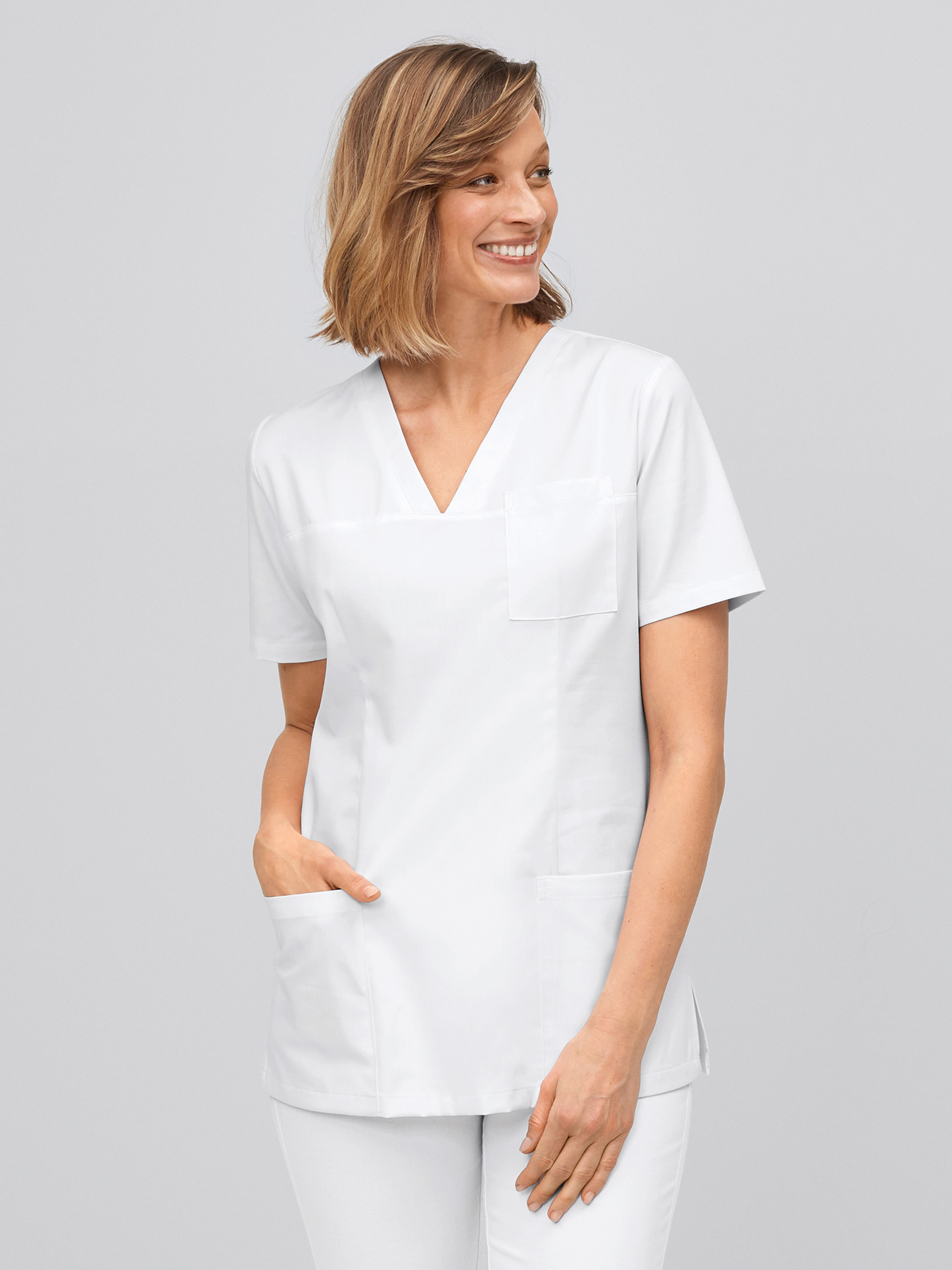 7days - Schlupfkasack ROMA - Baumwolle für Damen | weiß | XXXL 20037206
