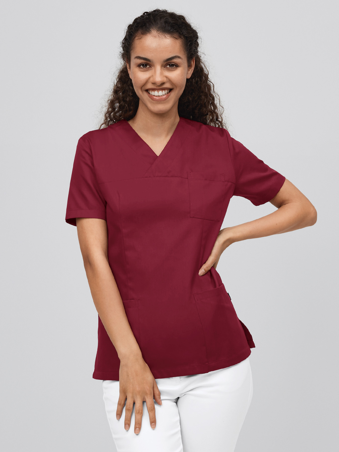 7days - Damen OP-Kasack FIRENZE | bordeaux | XS 20156500