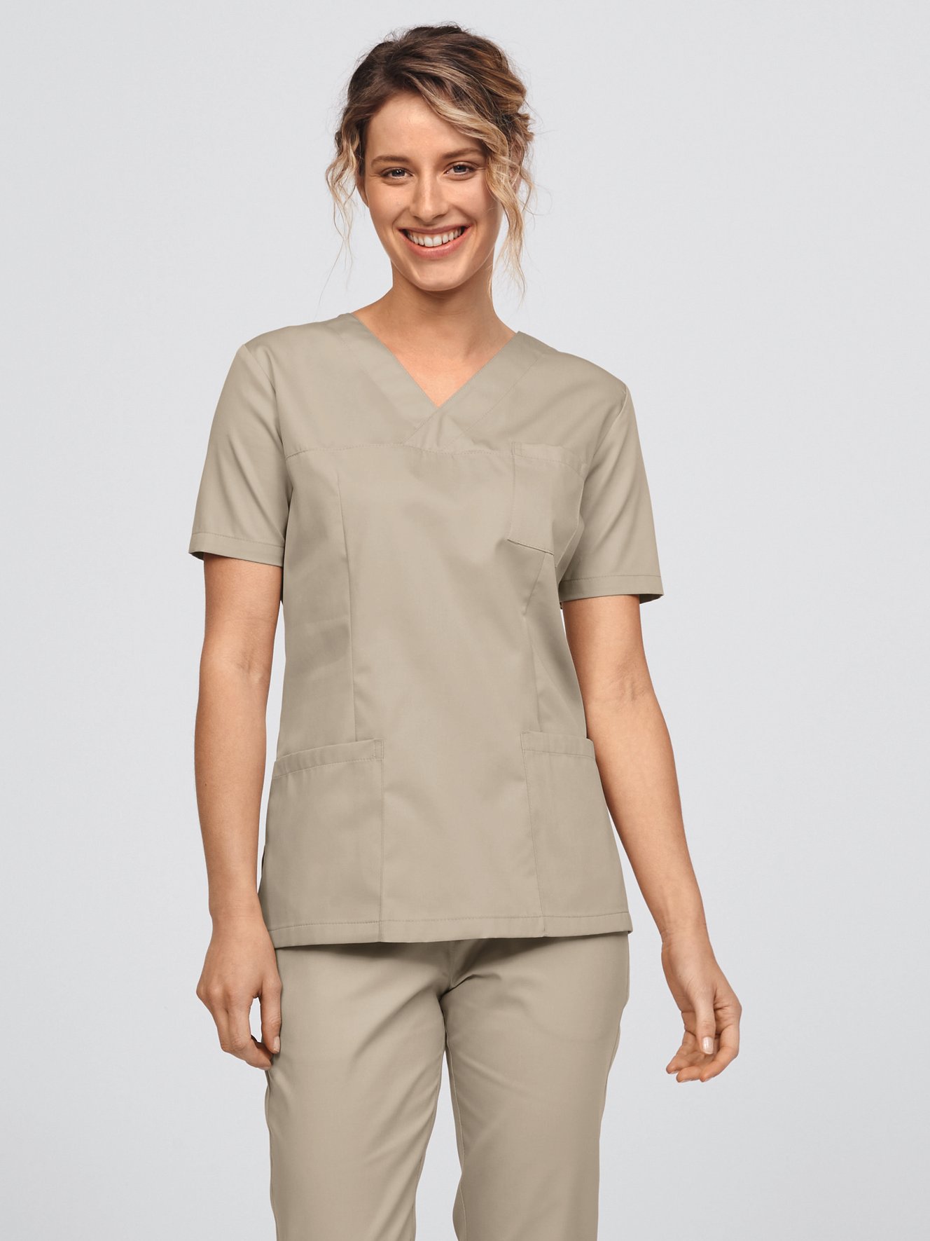 7days - Damen OP-Kasack FIRENZE | beige | L 20246403