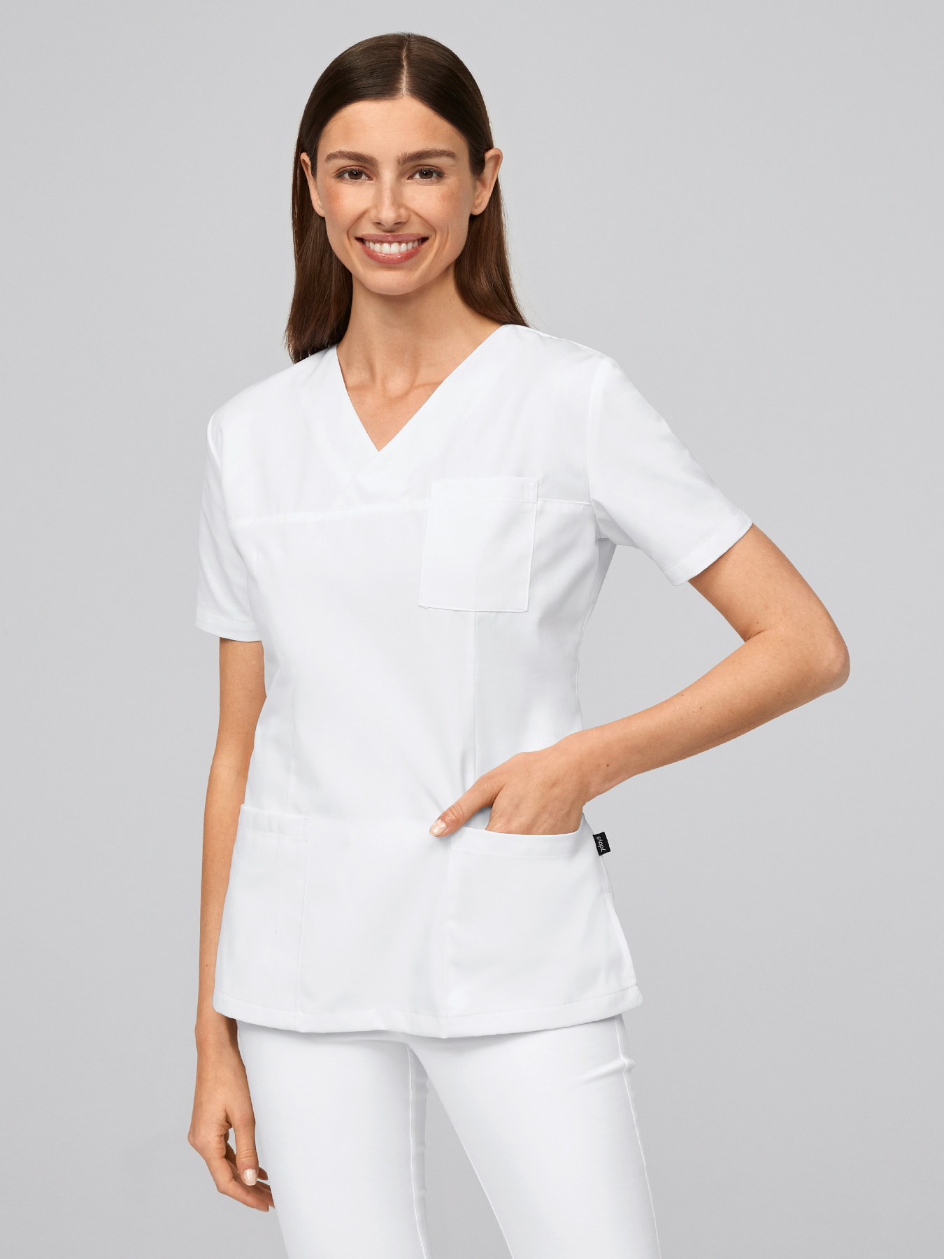 7days - Damen OP-Kasack FIRENZE | weiß | XL 20262004