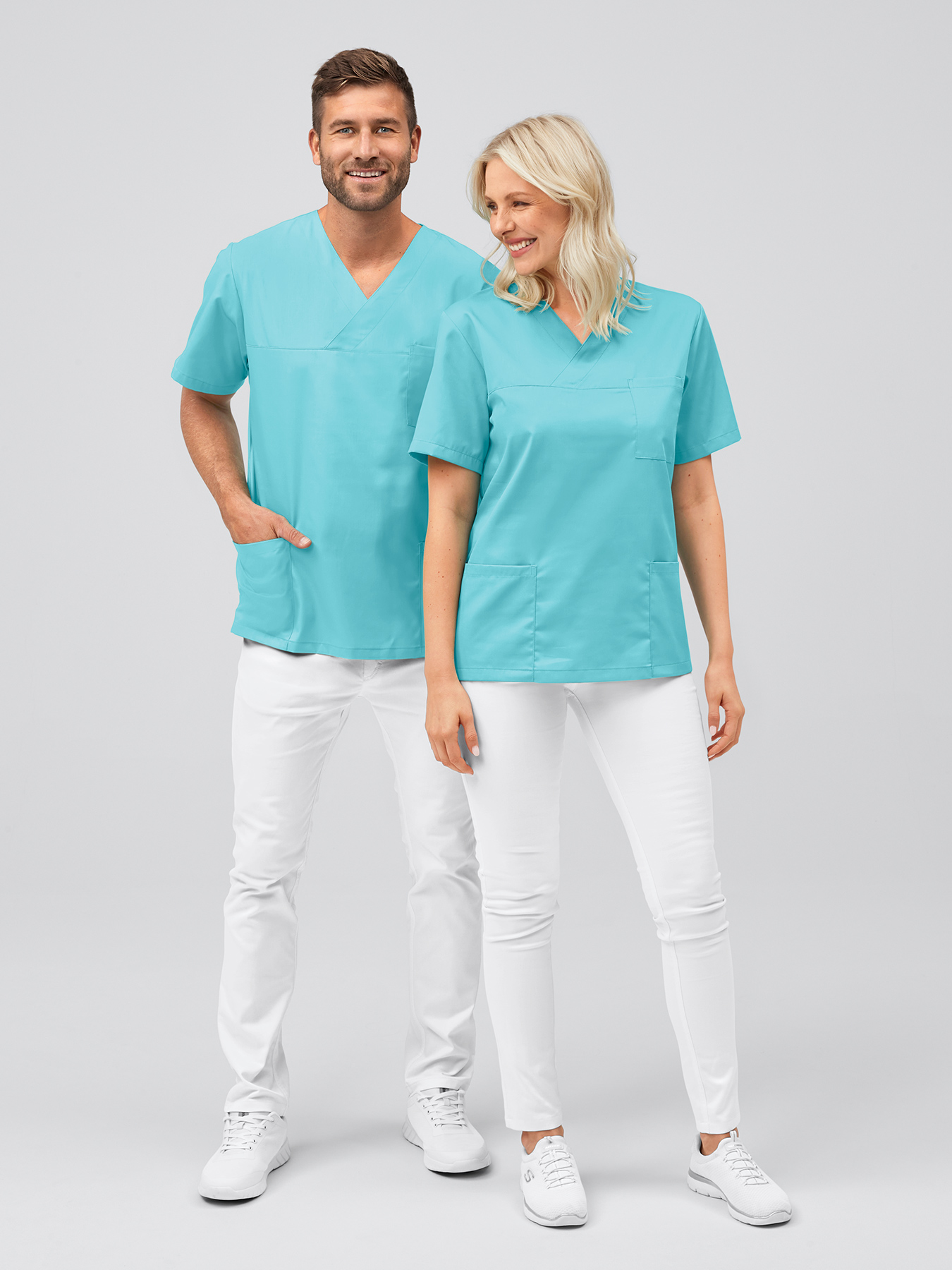 7days - Unisex OP-Kasack PISA | türkis | S 20279801