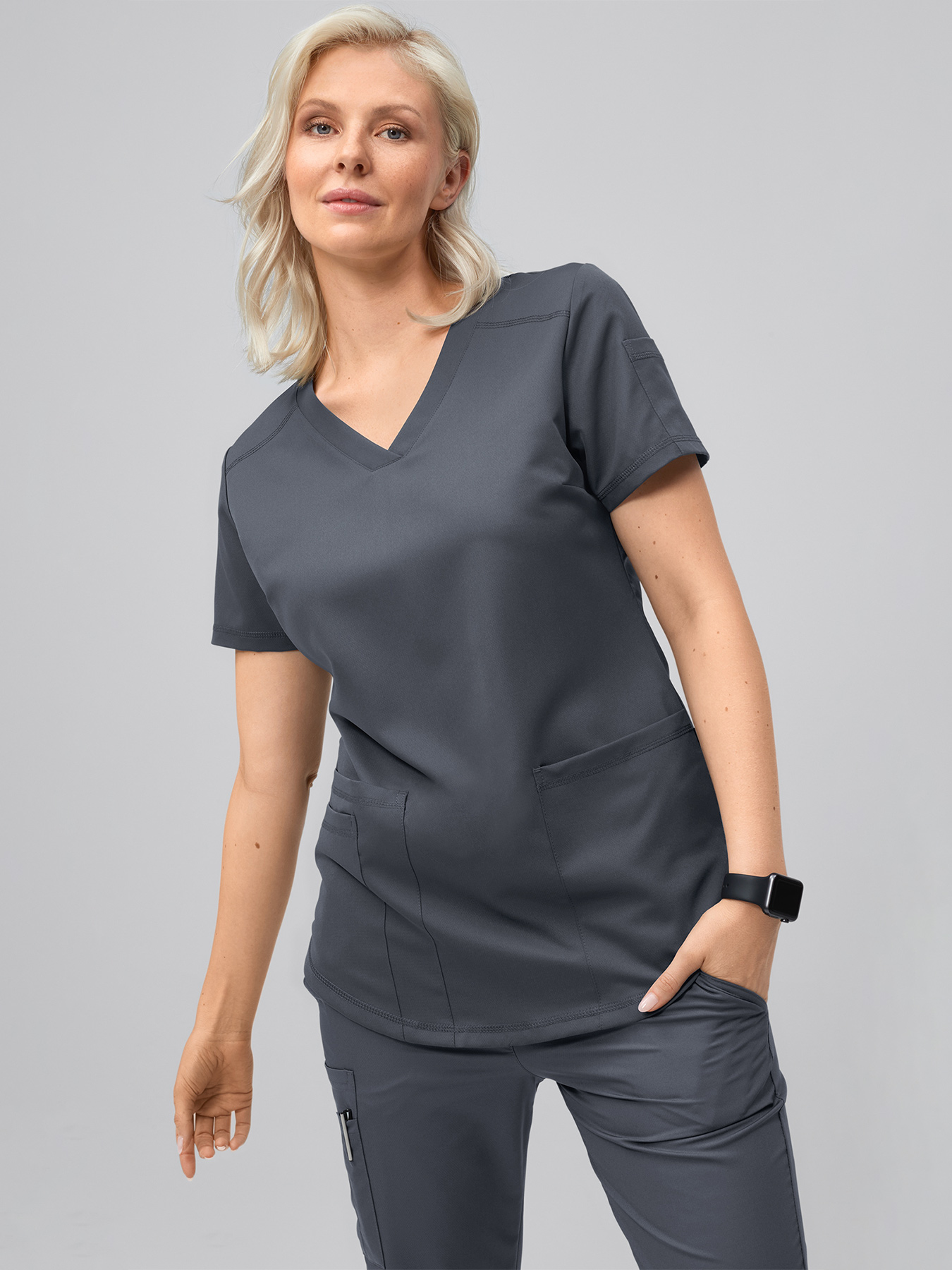 7days - Active-Stretchkasack ALTENA für Damen | grau | 5XL 20394408