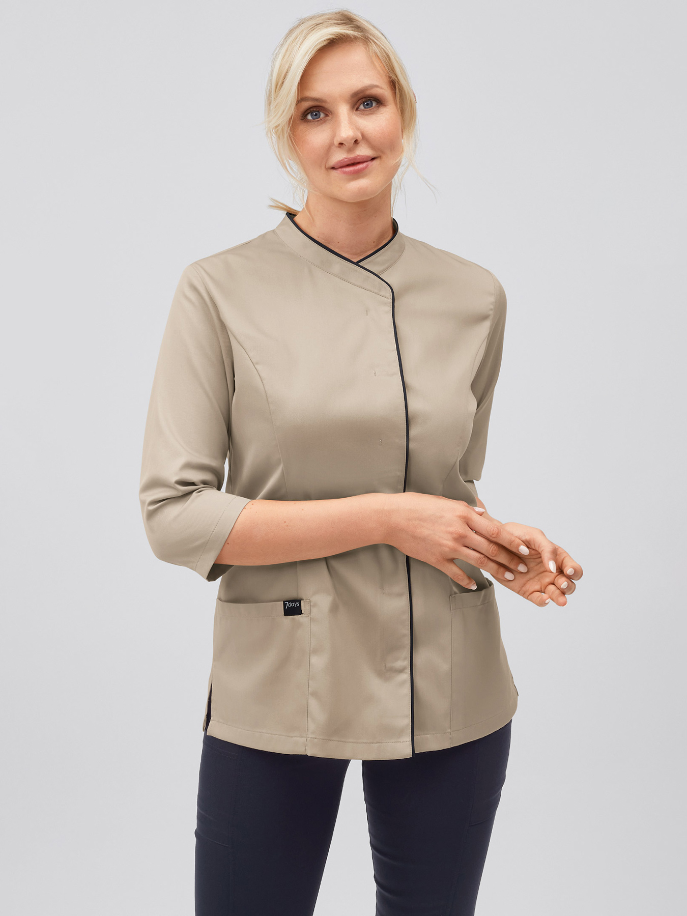 7days - Kasack ¾ Arm ASTI für Damen | beige | XL 20436904