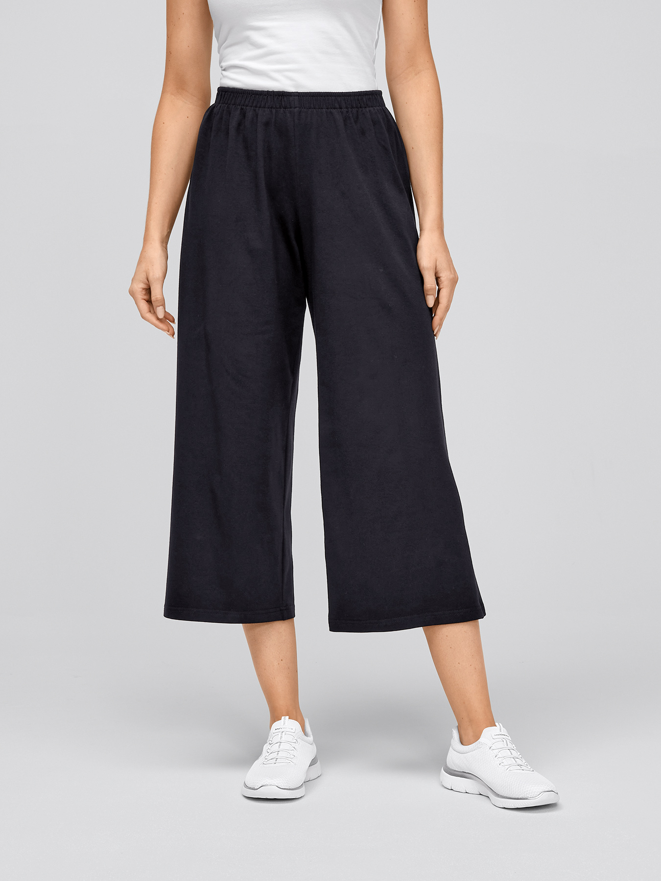 7days - Jersey-Culotte, High Waist WERNE für Damen | schwarz | XXL 20565306