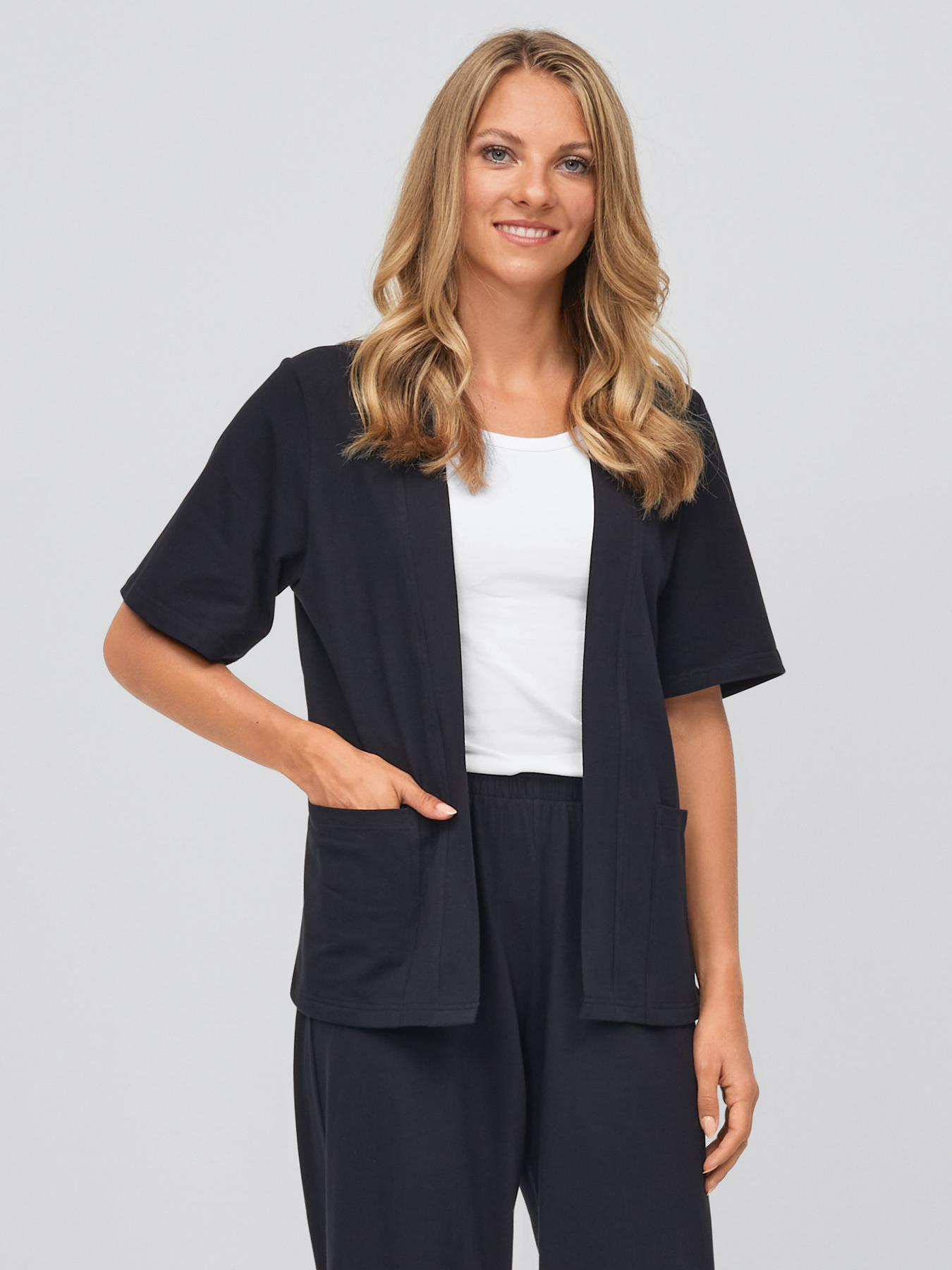 7days - Shirtjacke NYSSA für Damen | schwarz | XXXL 20568807