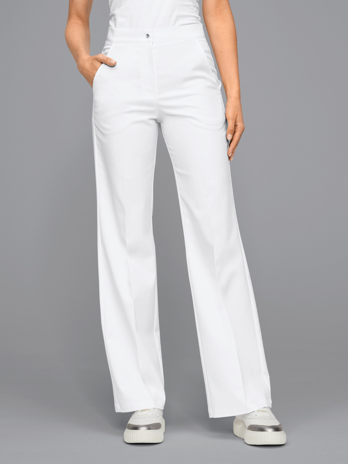 7days - Damenhose THIVA Lyocell (TENCEL™) | weiß | XS 20609101