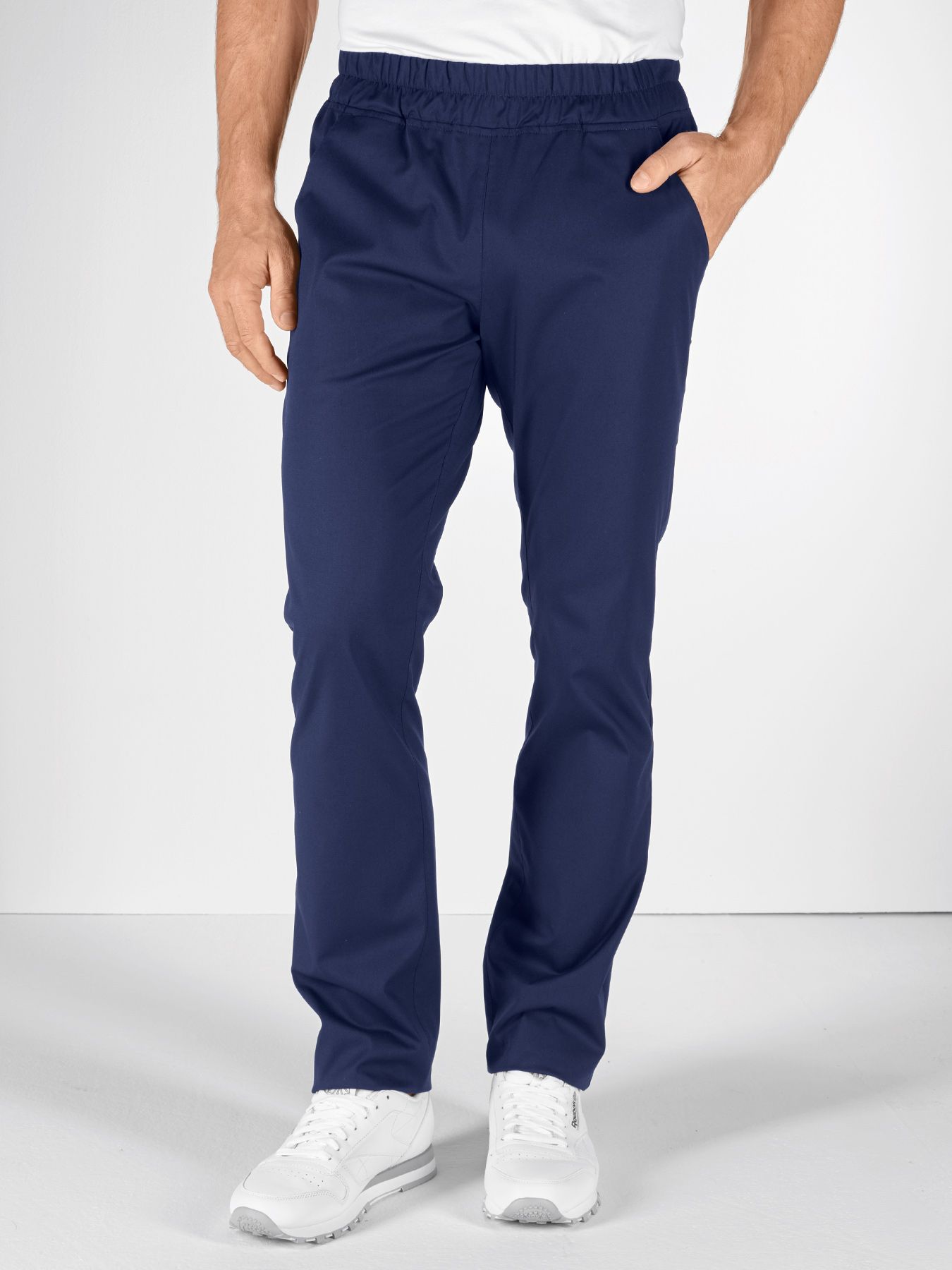 Leichte sommerhosen mit gummizug herren Clearance