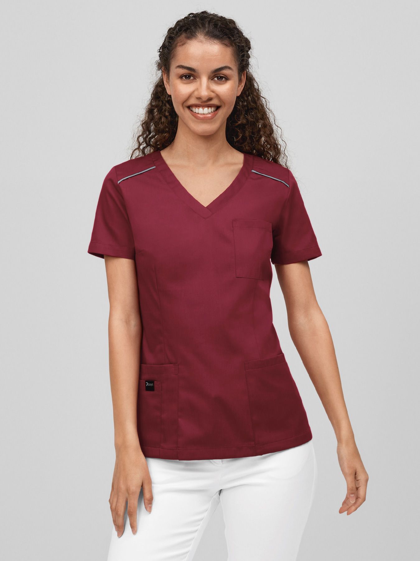 Schlupfkasack mit Paspel