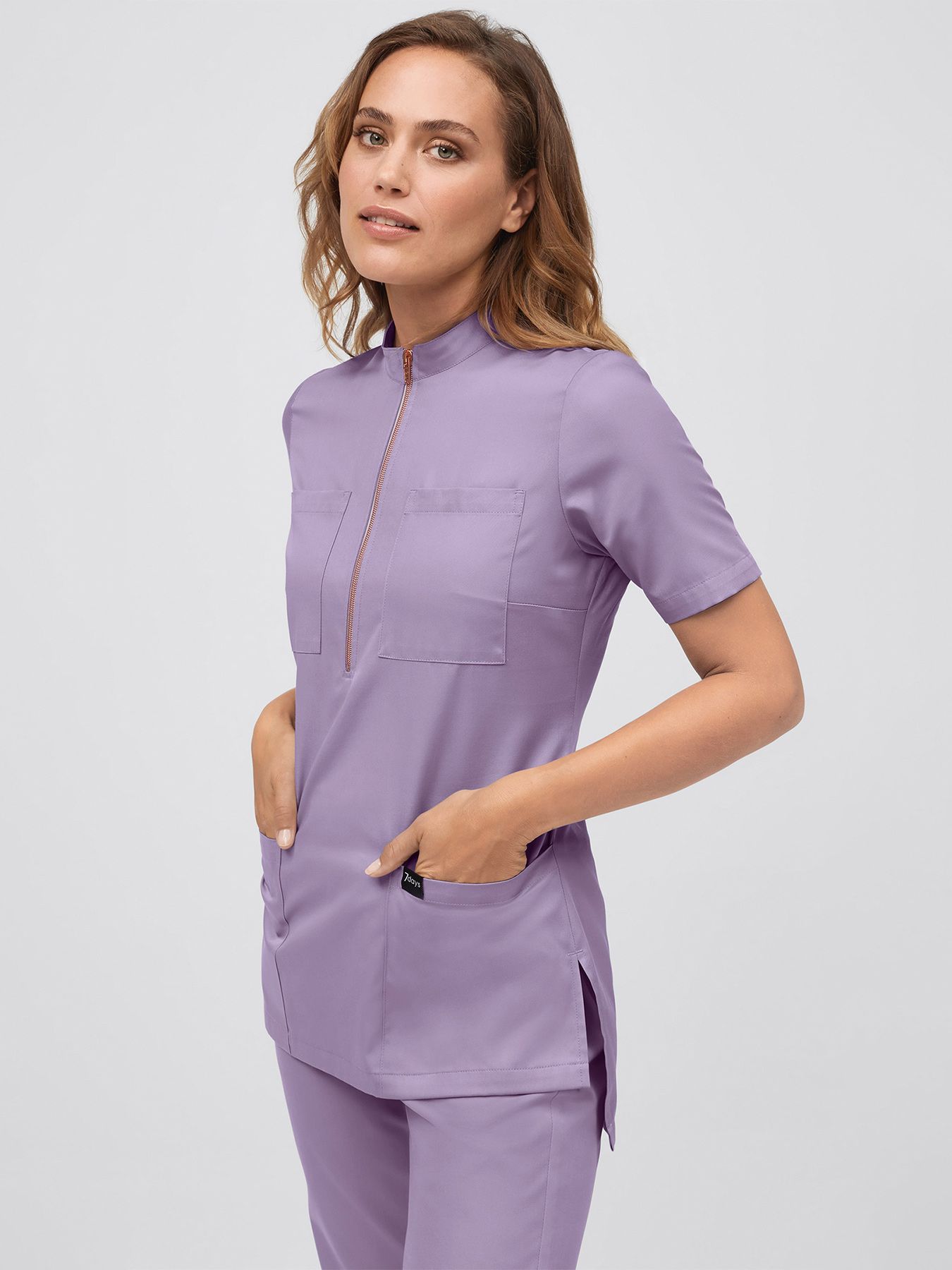 Schlupfkasack mit Reißverschluss