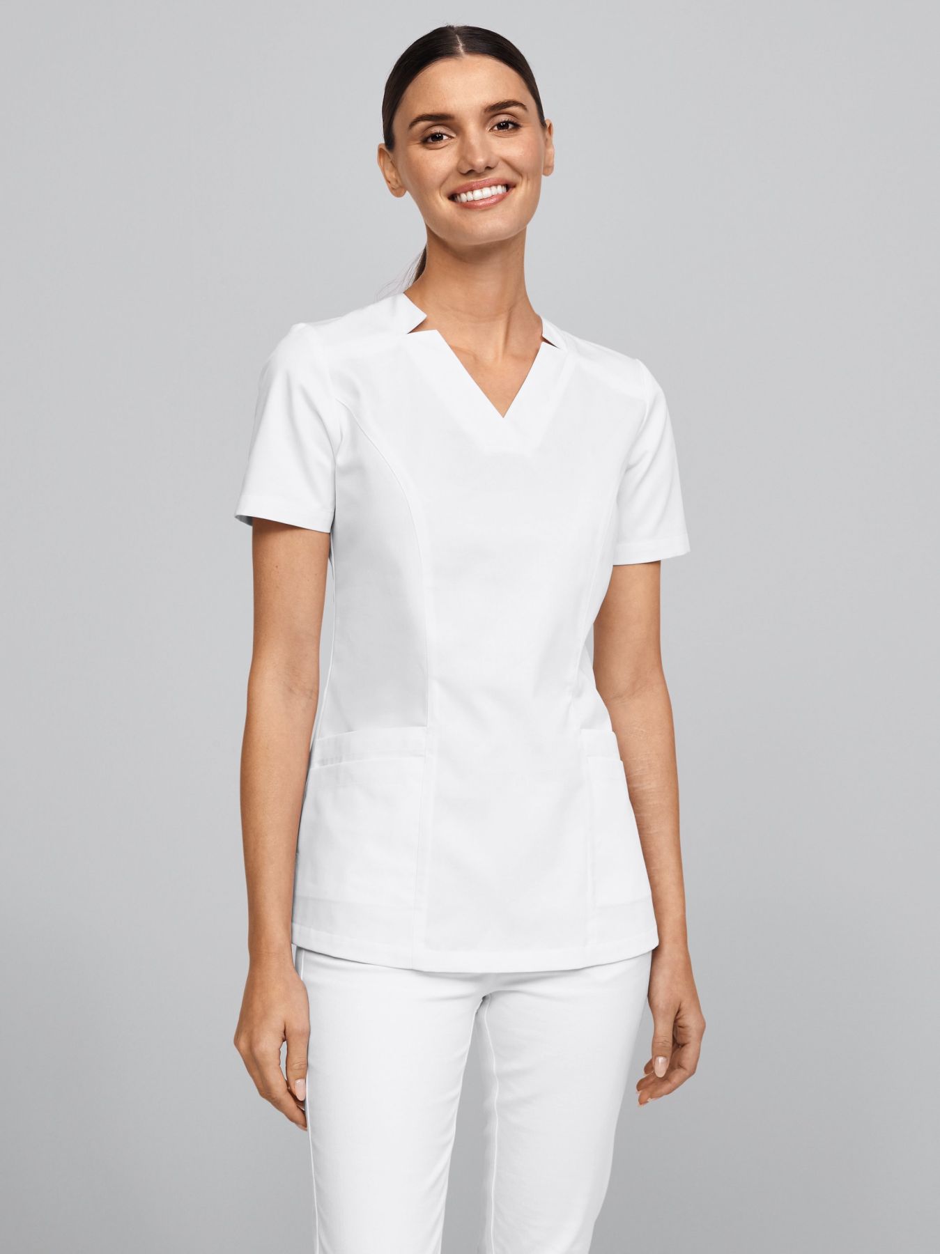 Schlupfkasack NANCY - weiß