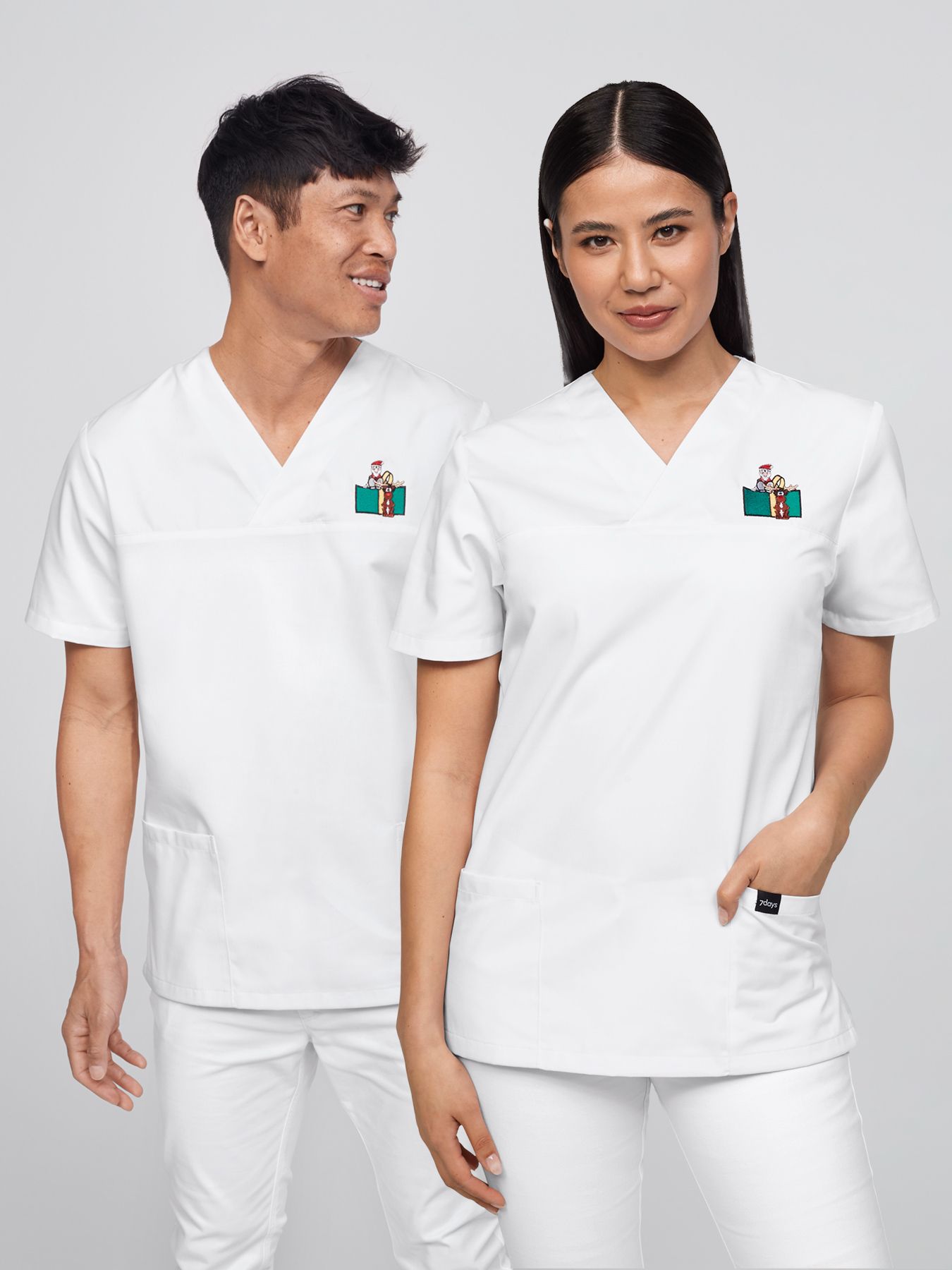 Unisex Kasack GIRONA - Weihnachten