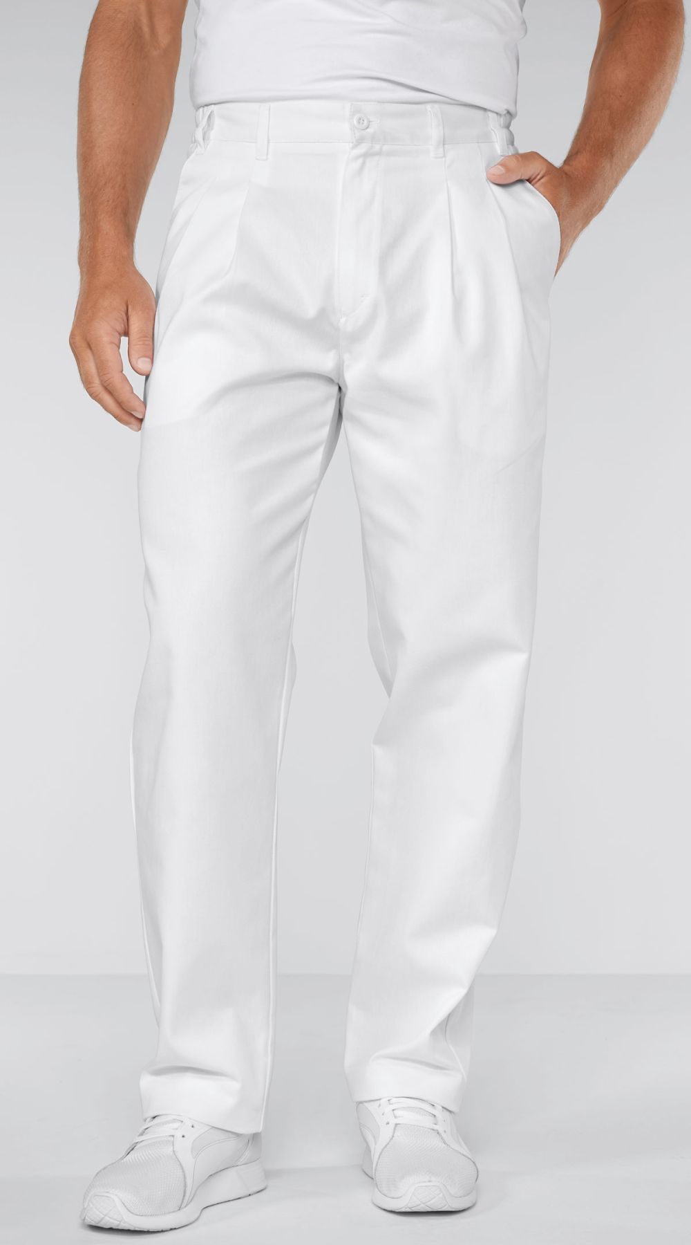 Bundfaltenhose in 2 Längen