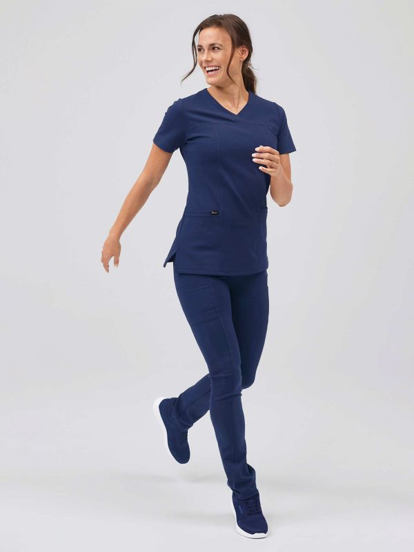 Leggings aus blickdichtem Interlock Jersey