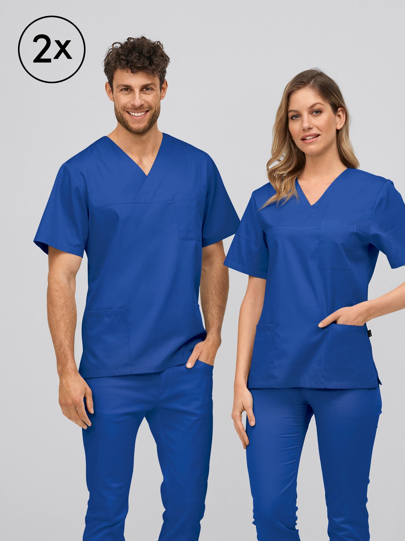 Unisex OP-Kasack PISA 2er-Pack
