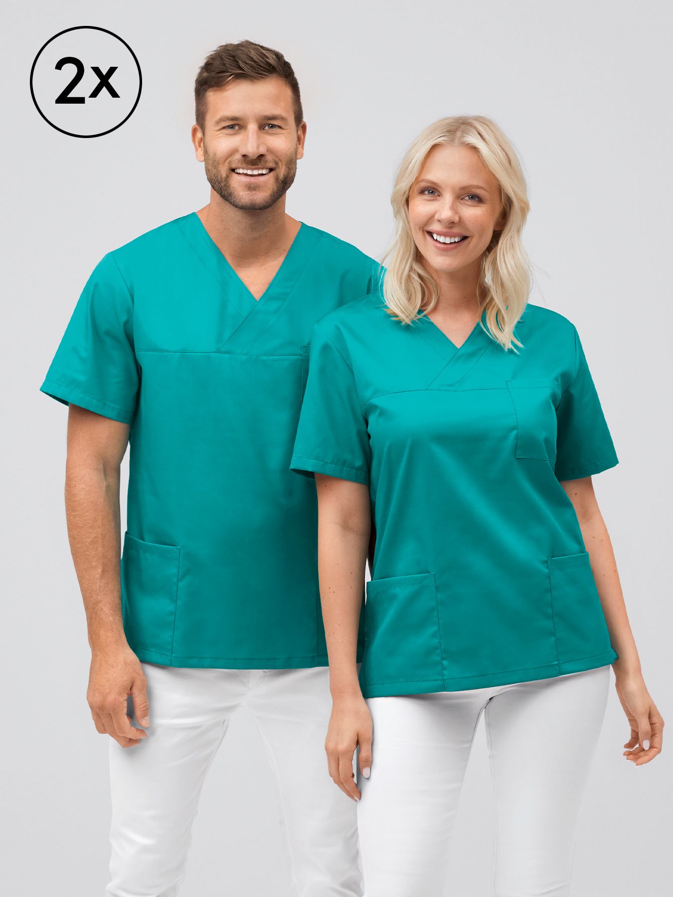 Unisex OP-Kasack PISA 2er-Pack