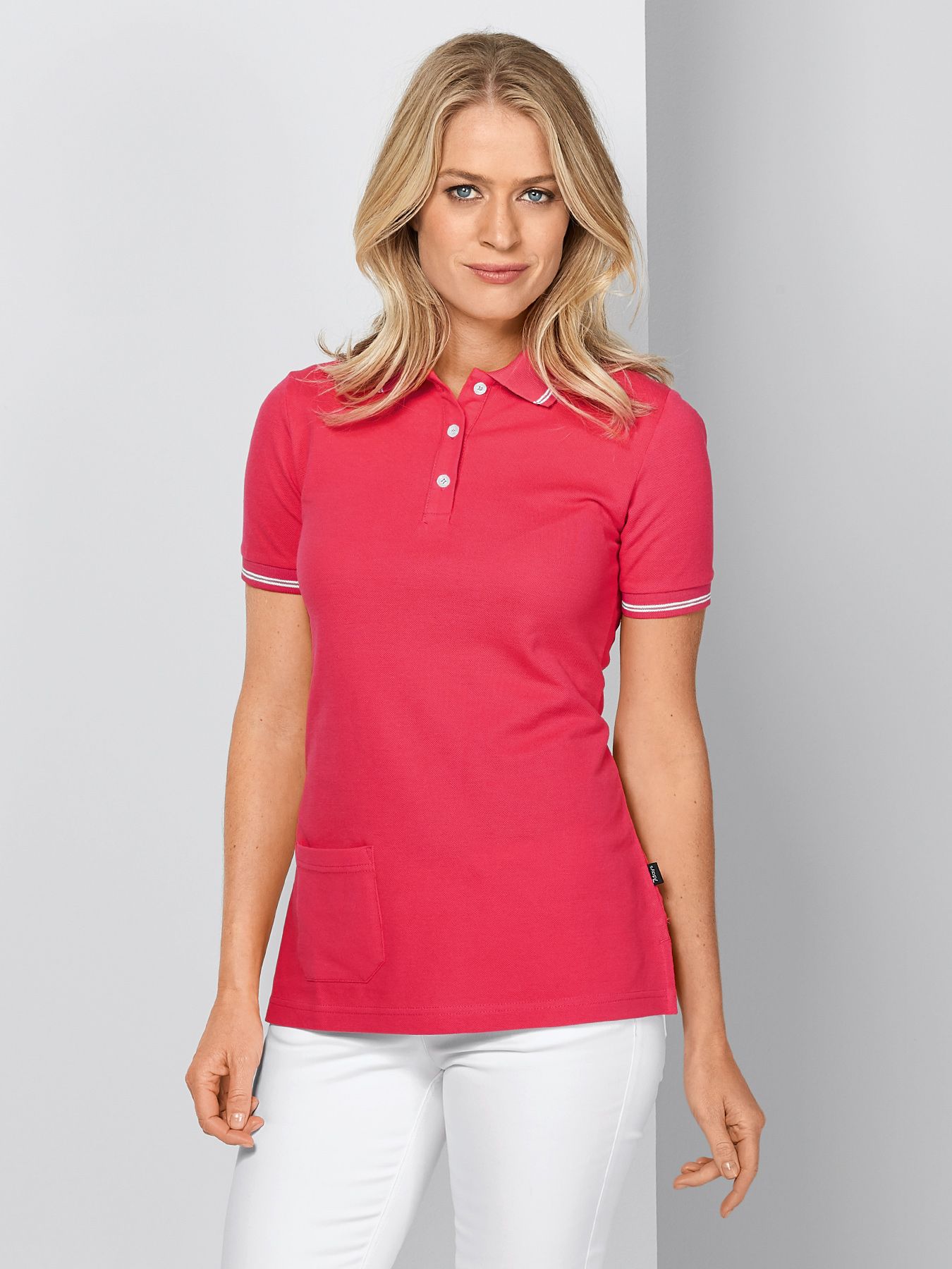 Poloshirt aus Piqué