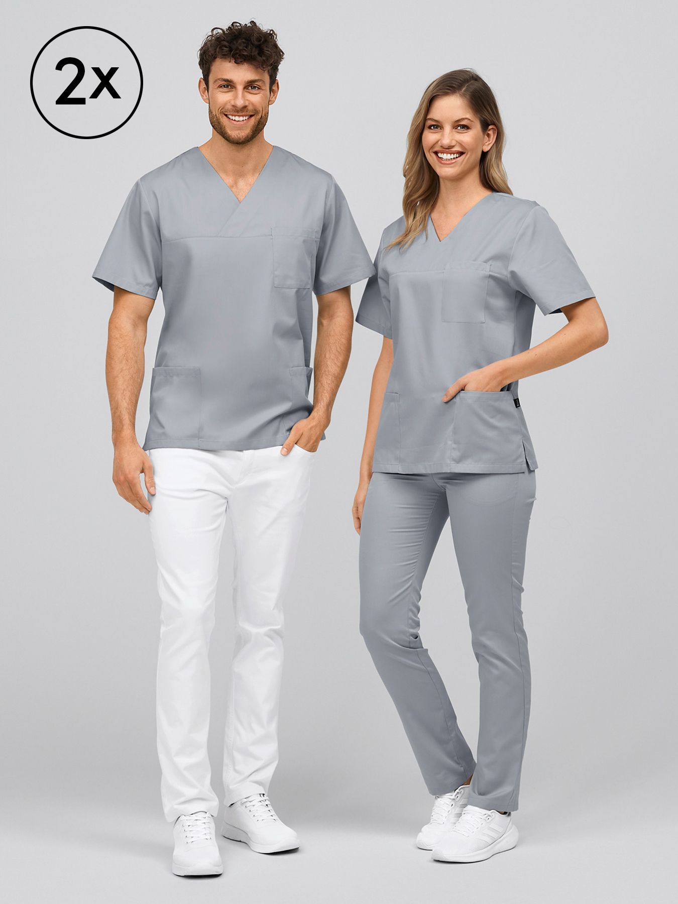Unisex OP-Kasack PISA 2er-Pack