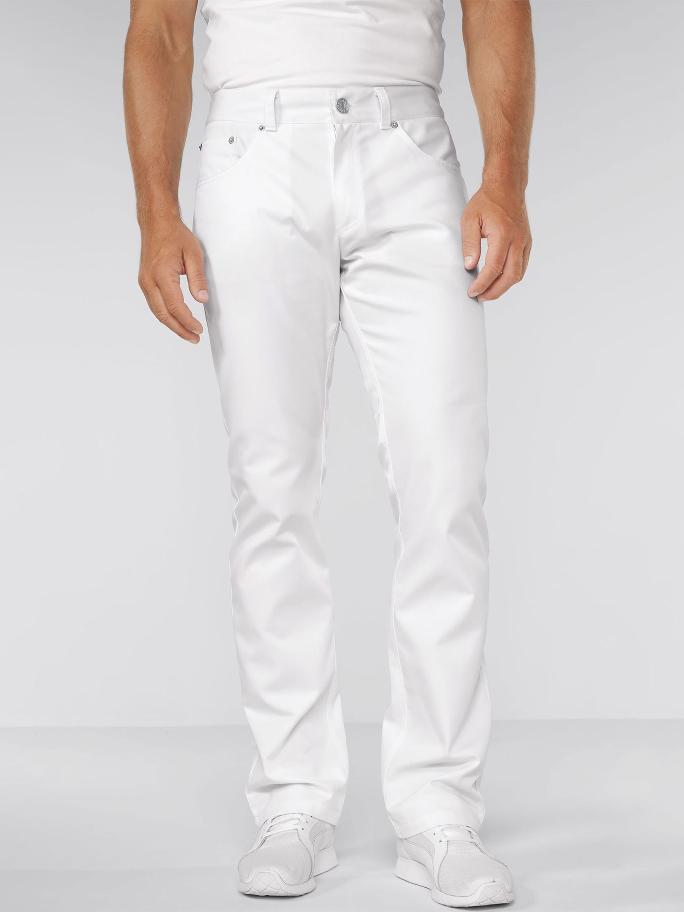 Herrenhose PRIVAS mit Gummizug im hinteren Bund