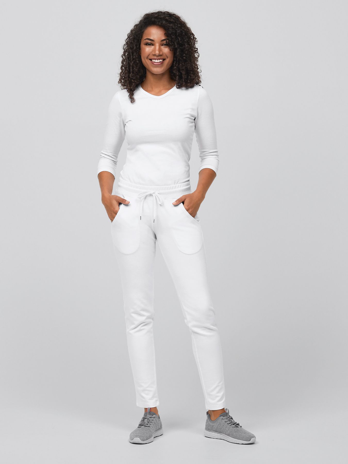 Blickdichte Interlock-Jerseyhose PETRA 