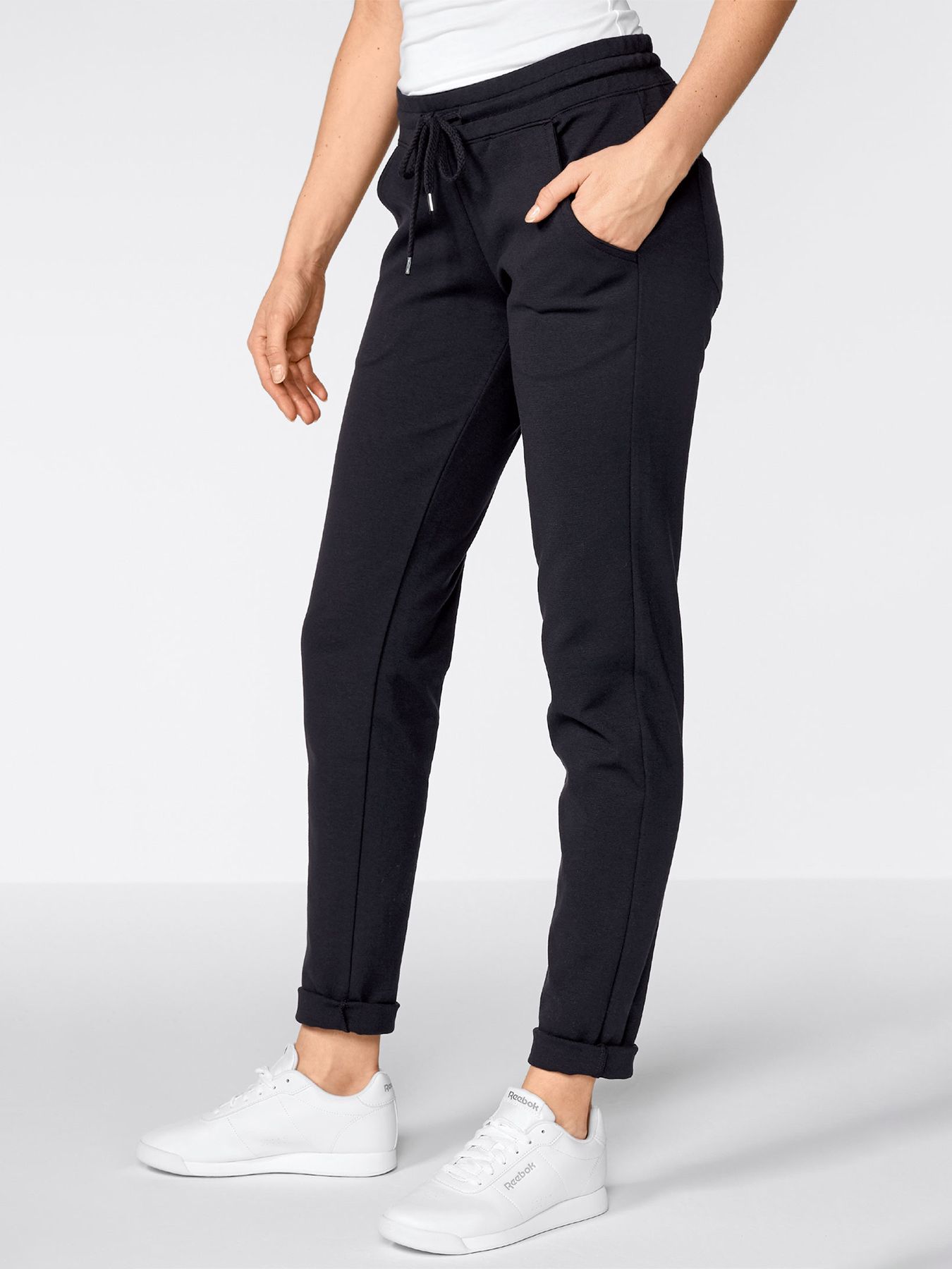 Blickdichte Interlock-Jerseyhose PETRA 