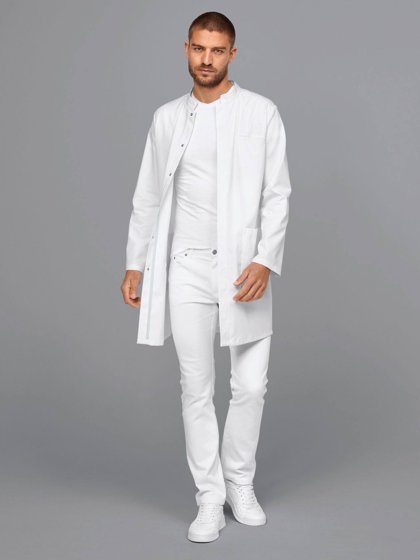 Selection Herren Mantel ALMELO Lyocell (TENCEL™)