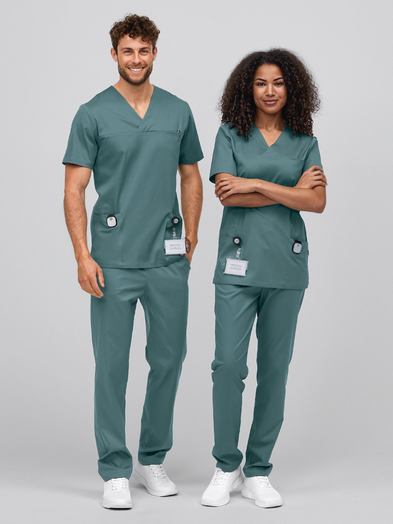 Unisex-Kasack PALMA, 100% Baumwolle