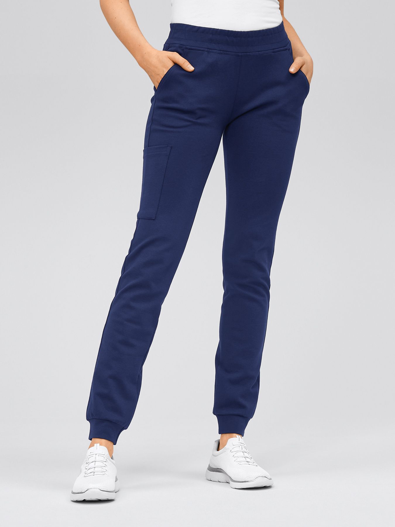 Blickdichte Interlock Jersey-Pant PONTO