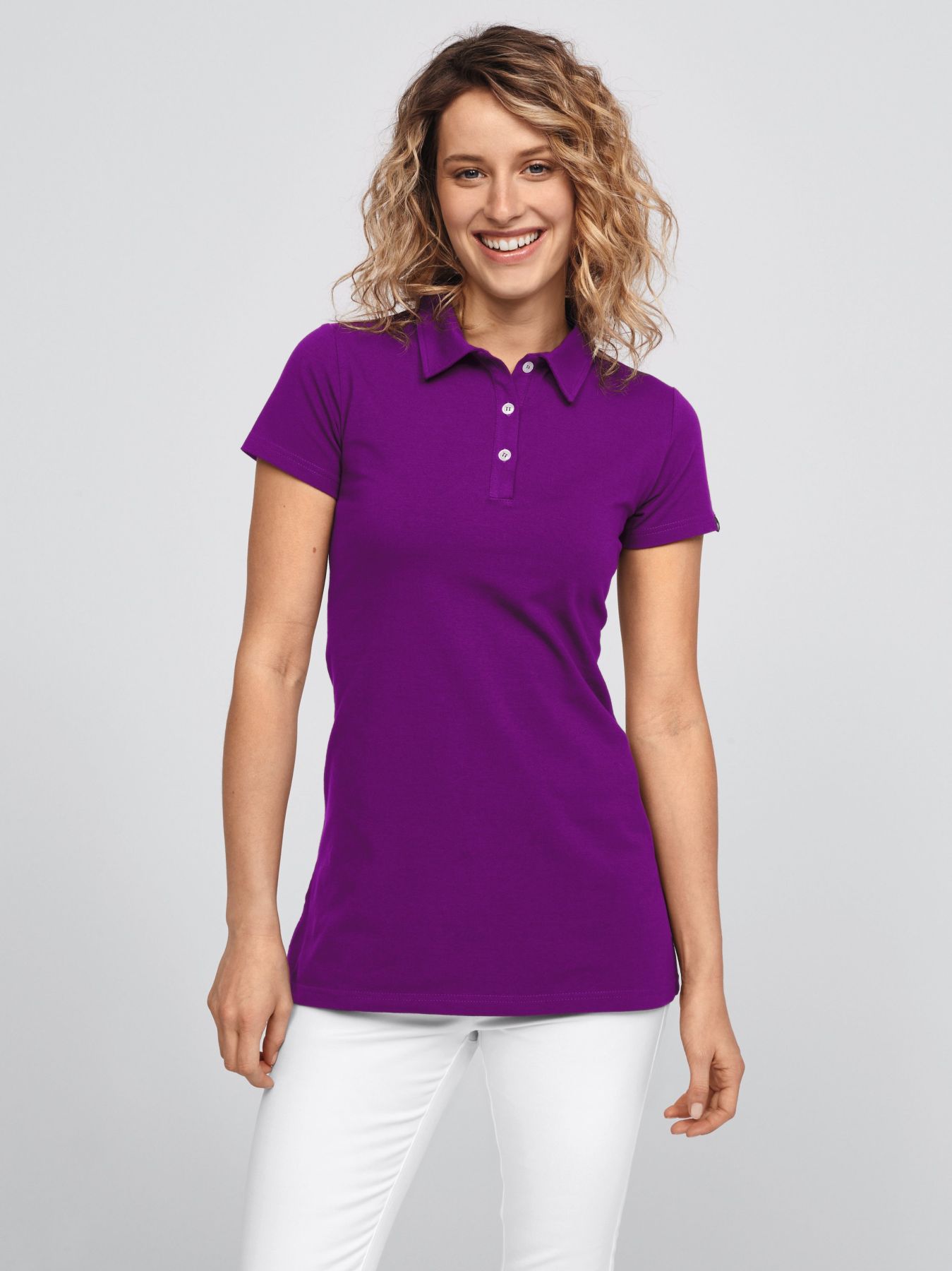 Damen-Longpoloshirt COLMAR