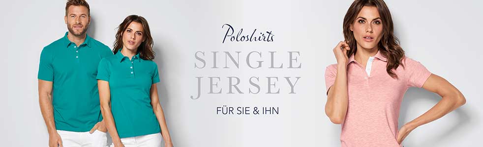 Single Jersey Poloshirts Single Jersey Poloshirts